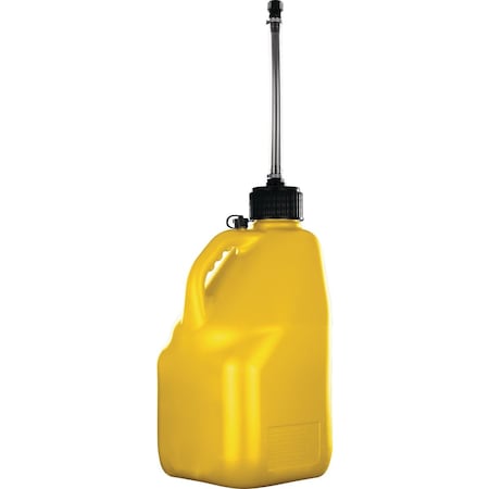 Vp Racing Fuels Utility Jug, Plastic, 5 gal, Yellow 4033